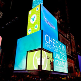 foursquare netinfluence