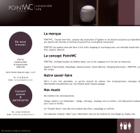 POINTWC - le site corporate