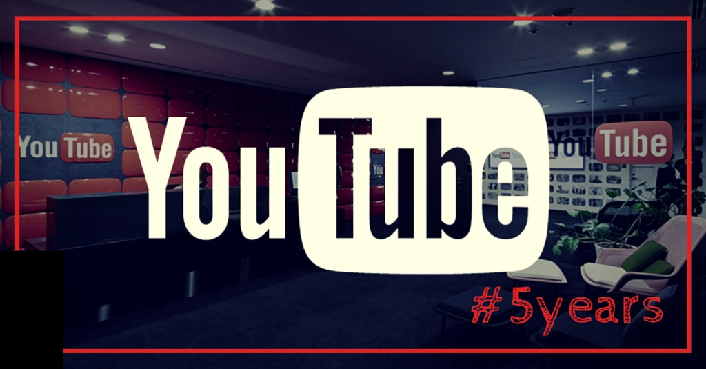 YouTube FIVE YEAR channel celebrates two billion video views per day!