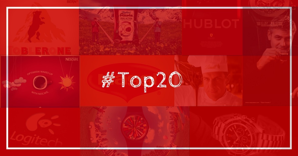 Le Top20 des marques suisses sur Facebook